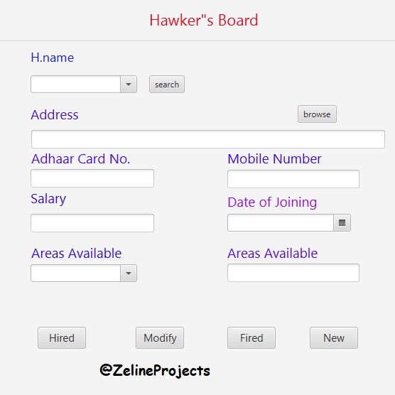 Hawker's Board. 